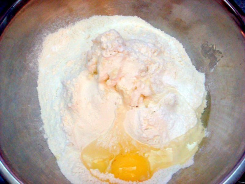 Шаг 5 приготовления Ананасовый пирог с безе