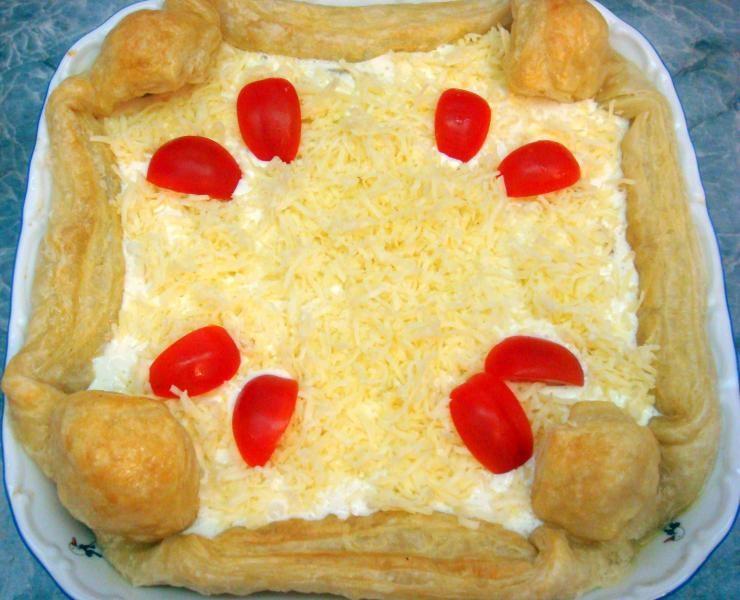 Шаг 23 приготовления Яблочно-луковый пирог