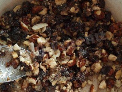 Шаг 5 приготовления Восточное печенье с финиками и орехами