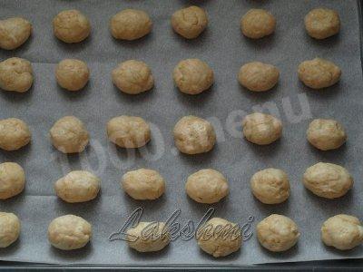 Шаг 6 приготовления Восточное печенье с финиками и орехами