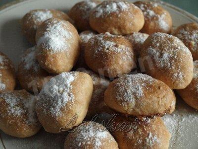Шаг 8 приготовления Восточное печенье с финиками и орехами