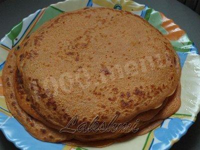 Шаг 9 приготовления Томатные вкусные блинчики