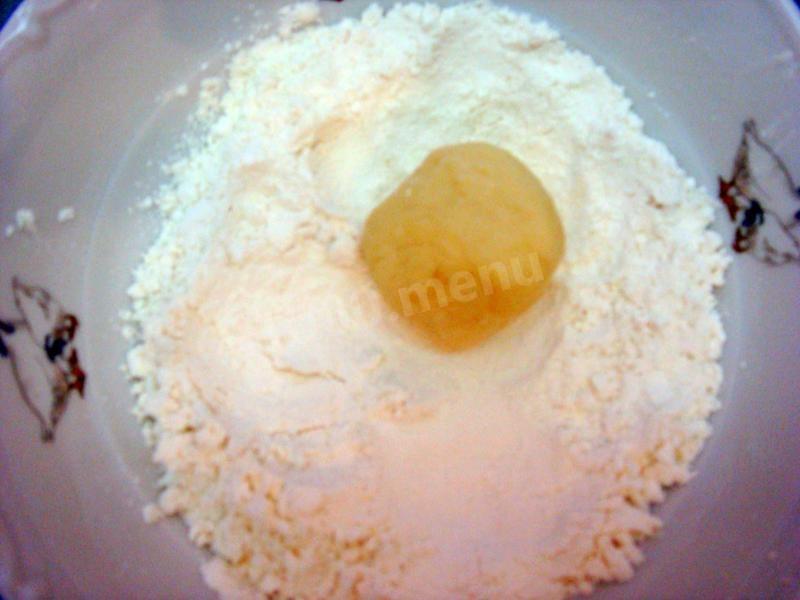 Шаг 11 приготовления Печенье с начинкой из орехов и сухофруктов