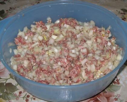 Шаг 1 приготовления Самса узбекская