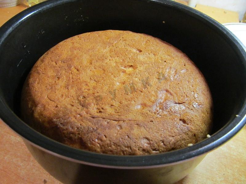 Шаг 26 приготовления Пирог с мясом и картошкой в мультиварке