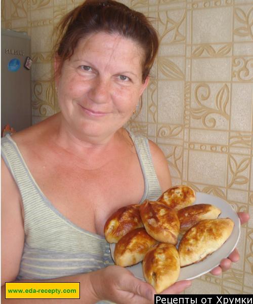 Шаг 8 приготовления Дрожжевые пирожки с яблоками и бананом