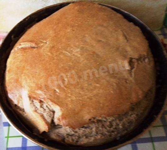 Шаг 8 приготовления Русский классический хлеб из ржаной и пшеничной муки