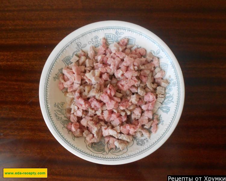 Шаг 4 приготовления Пирог с мясом и картошкой в духовке
