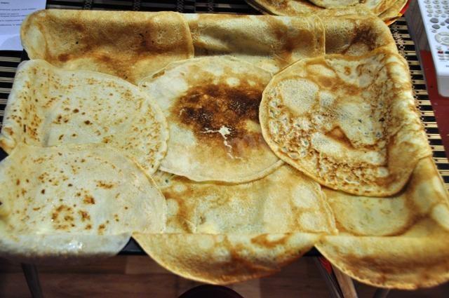 Шаг 13 приготовления Блинчатый пирог из блинов
