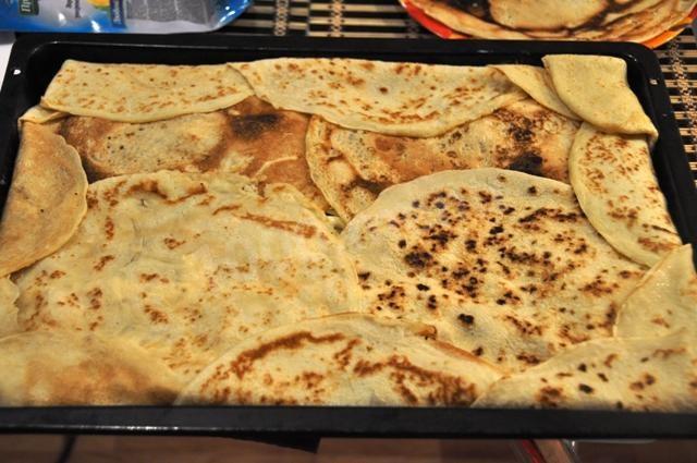 Шаг 20 приготовления Блинчатый пирог из блинов