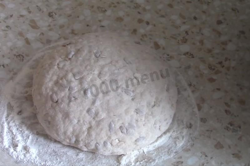 Шаг 9 приготовления Бездрожжевой хлеб в мультиварке без дрожжей