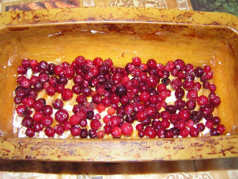 Шаг 4 приготовления Кекс с клюквой