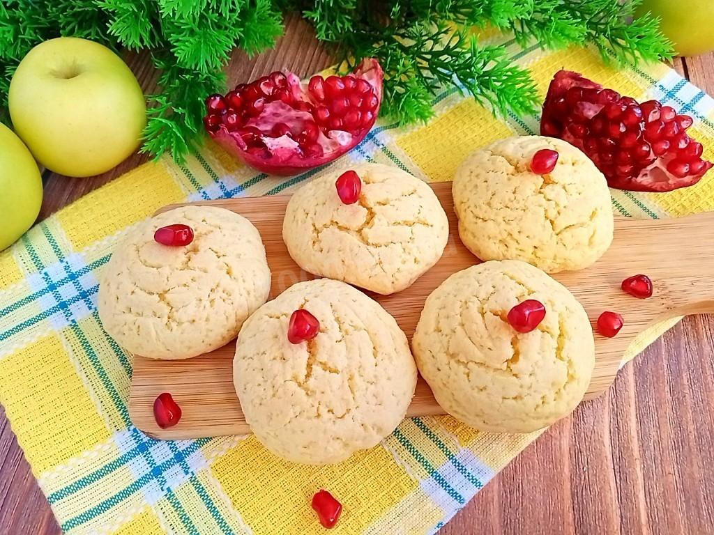 Шаг 5 приготовления Печенье из кукурузной крупы