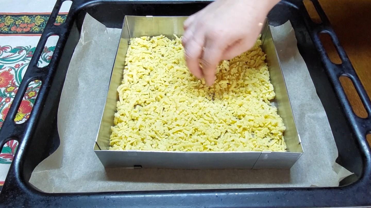 Шаг 7 приготовления Польский пирог Плесняк