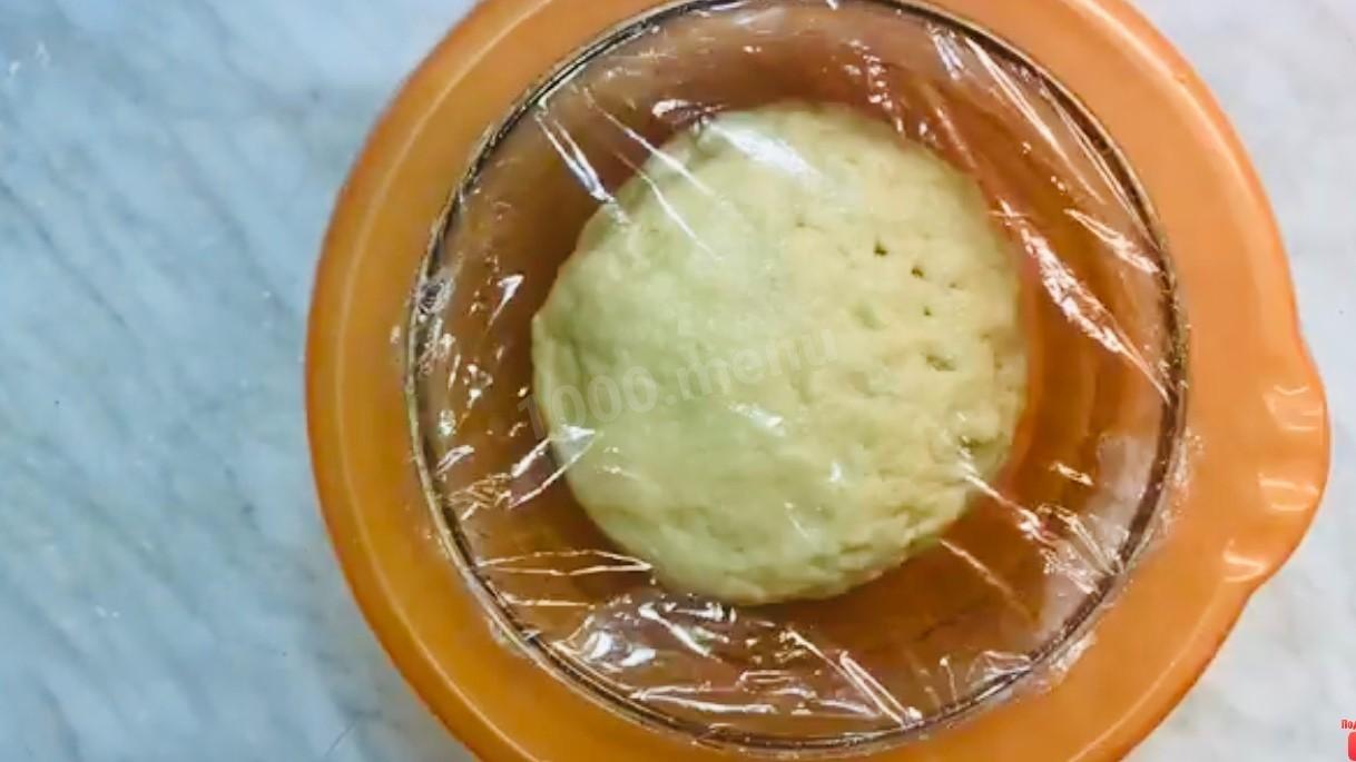 Шаг 10 приготовления Булочки вертушки с корицей на дрожжах