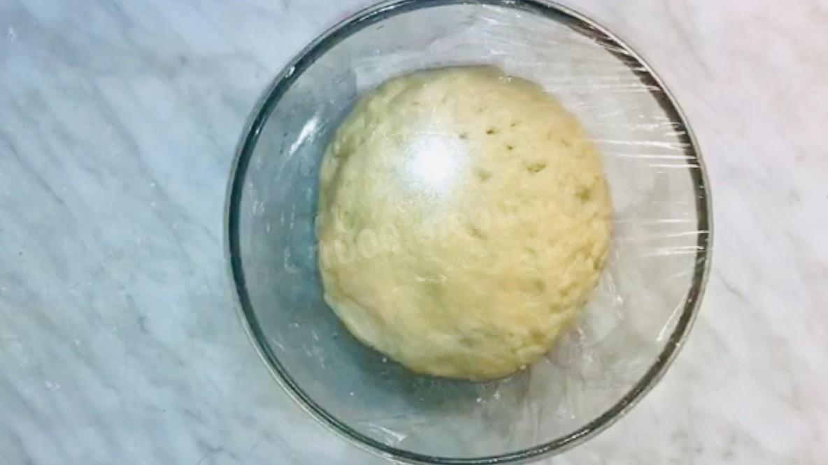 Шаг 9 приготовления Булочки вертушки с корицей на дрожжах