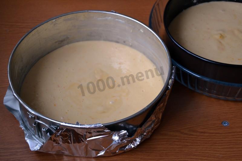 Шаг 10 приготовления Мандариновый торт