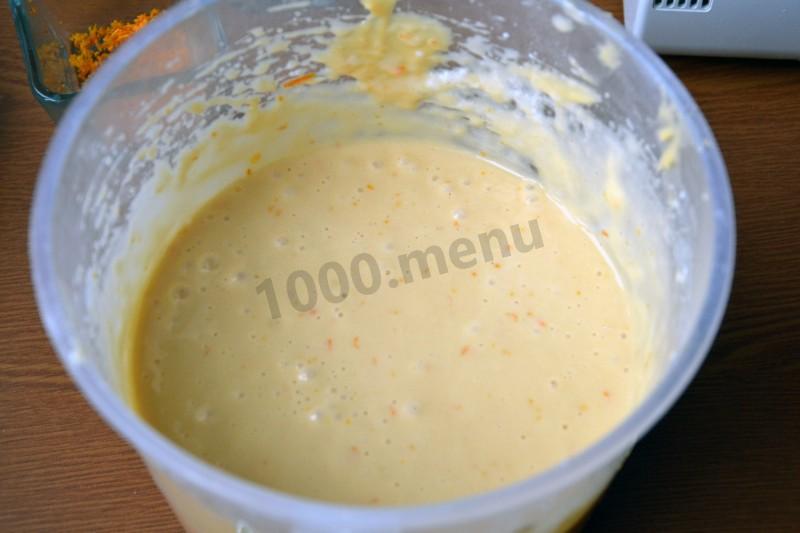 Шаг 9 приготовления Мандариновый торт