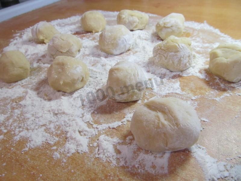 Шаг 15 приготовления Пирожки с брынзой и зеленью закусочные в духовке