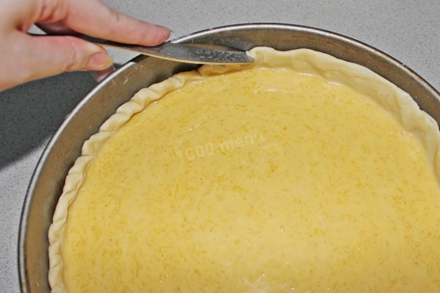 Шаг 8 приготовления Пирог из тыквы с манкой в духовке