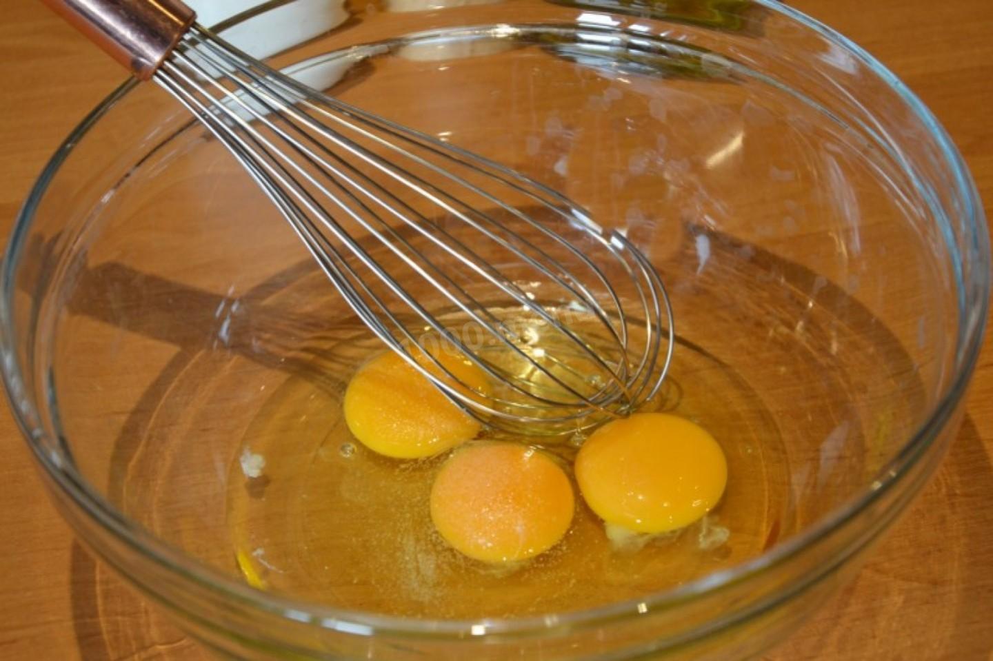 Шаг 6 приготовления Блины с мясным фаршем свинина говядина