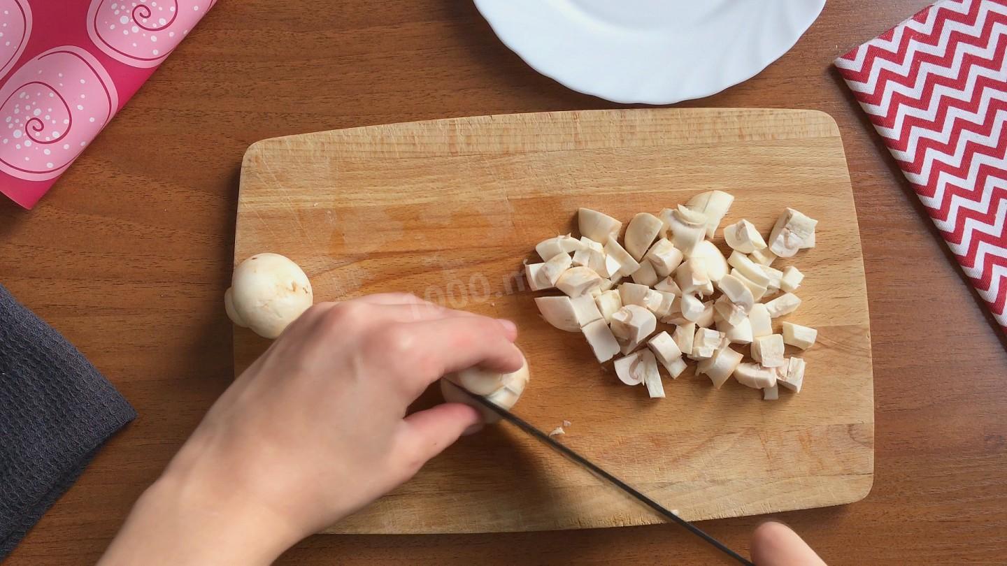 Шаг 13 приготовления Пирожки с картофелем и шампиньонами в духовке