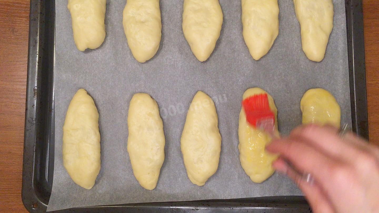 Шаг 27 приготовления Пирожки с картофелем и шампиньонами в духовке
