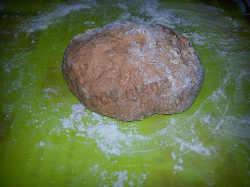 Шаг 3 приготовления Печенье на томатном соке
