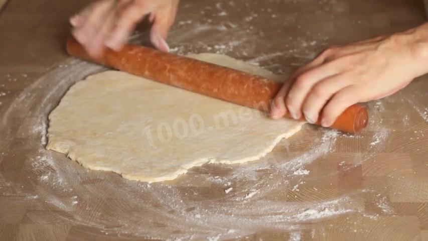 Шаг 4 приготовления Американский пирог с тушеным тыквенным пюре на сгущенке