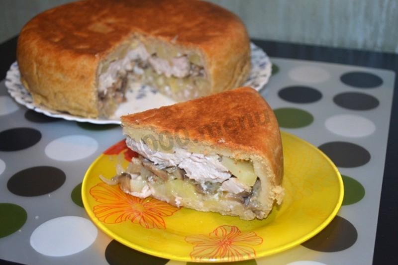 Обложка рецепта Курник в мультиварке