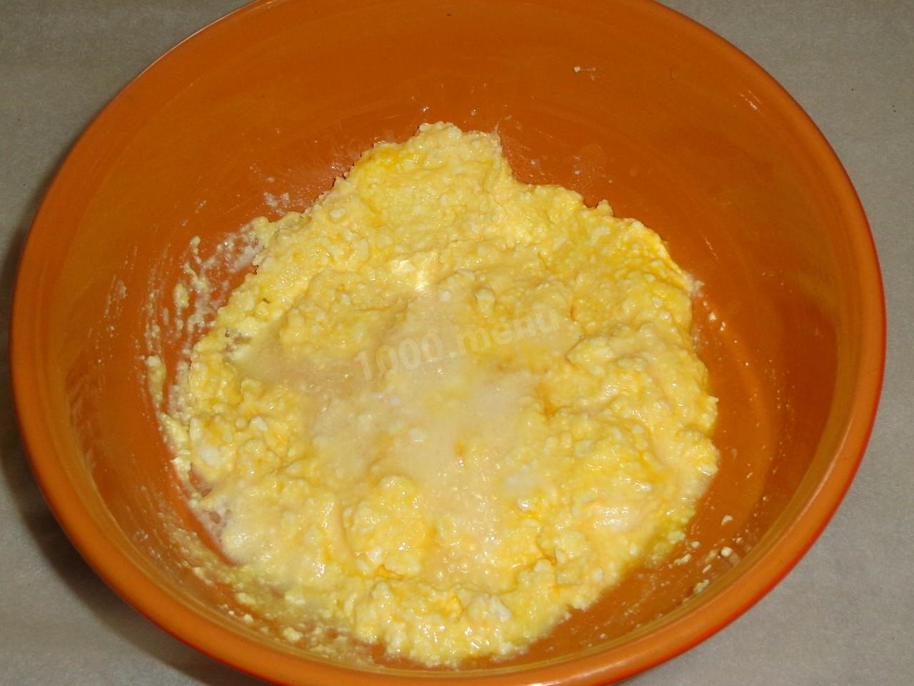 Шаг 5 приготовления Шанежки с мясом