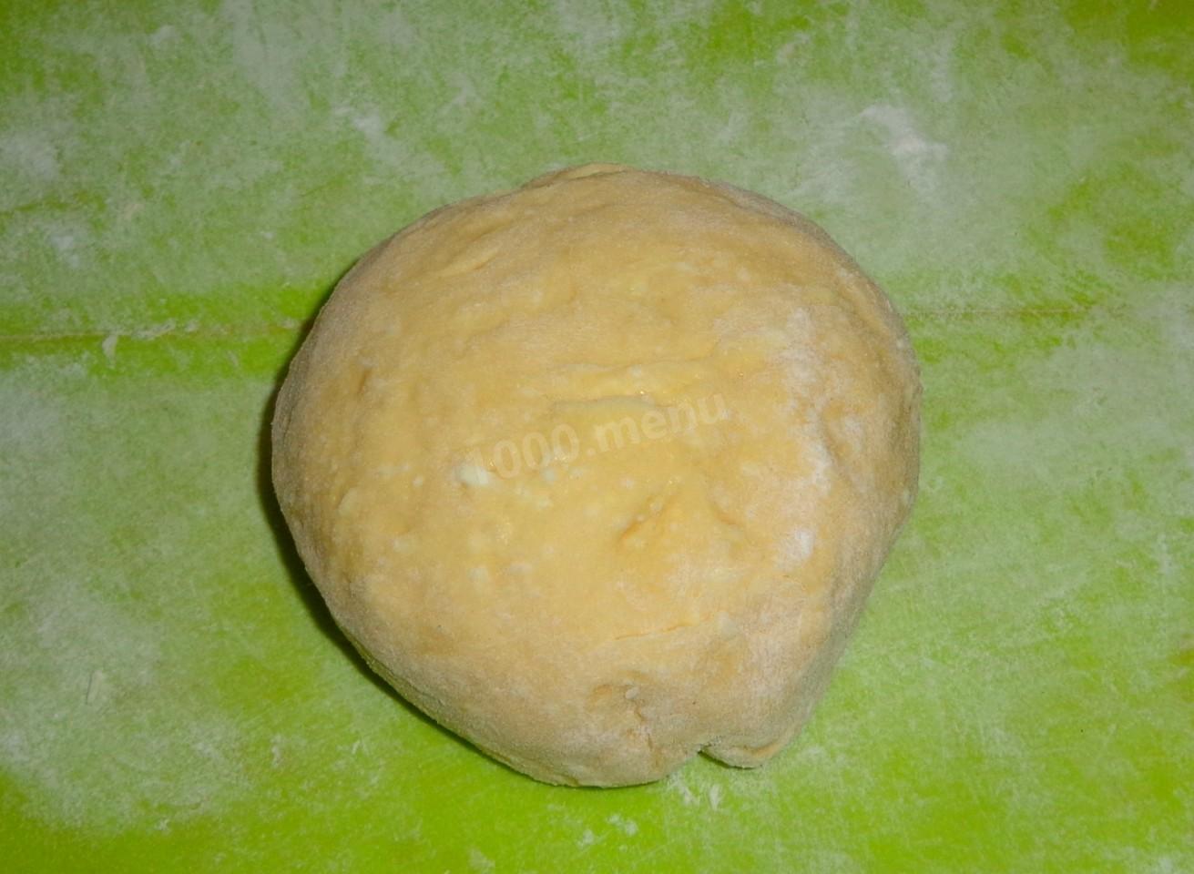 Шаг 7 приготовления Шанежки с мясом