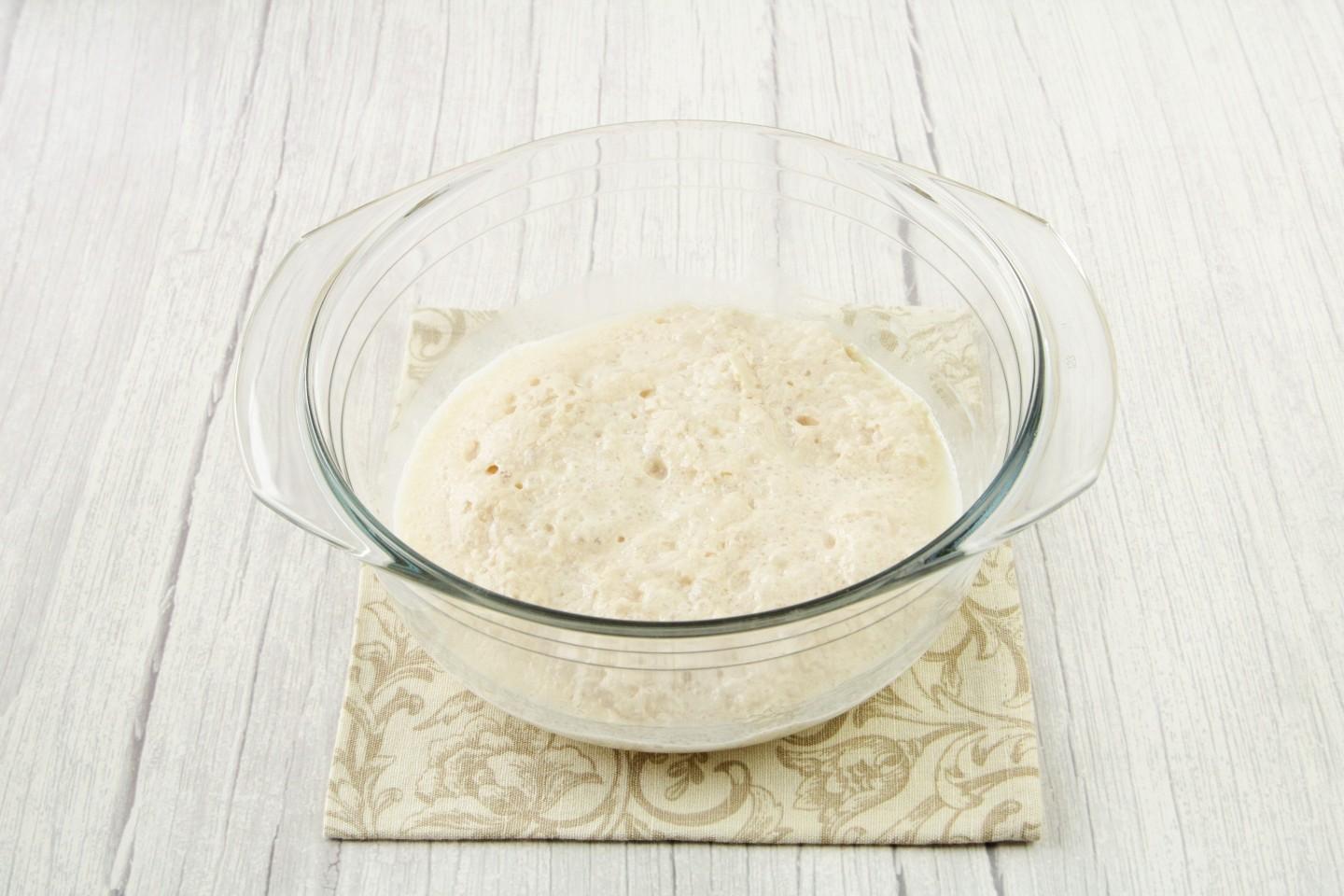 Шаг 6 приготовления Пасхальный кулич на сметане