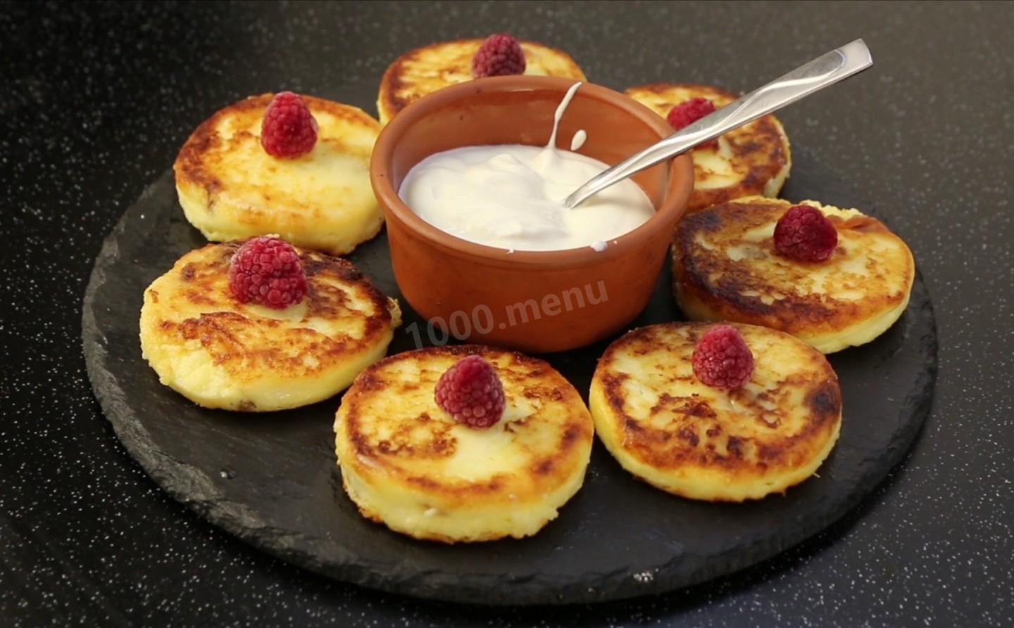 Шаг 10 приготовления Сырники без глютена (муки и манки)