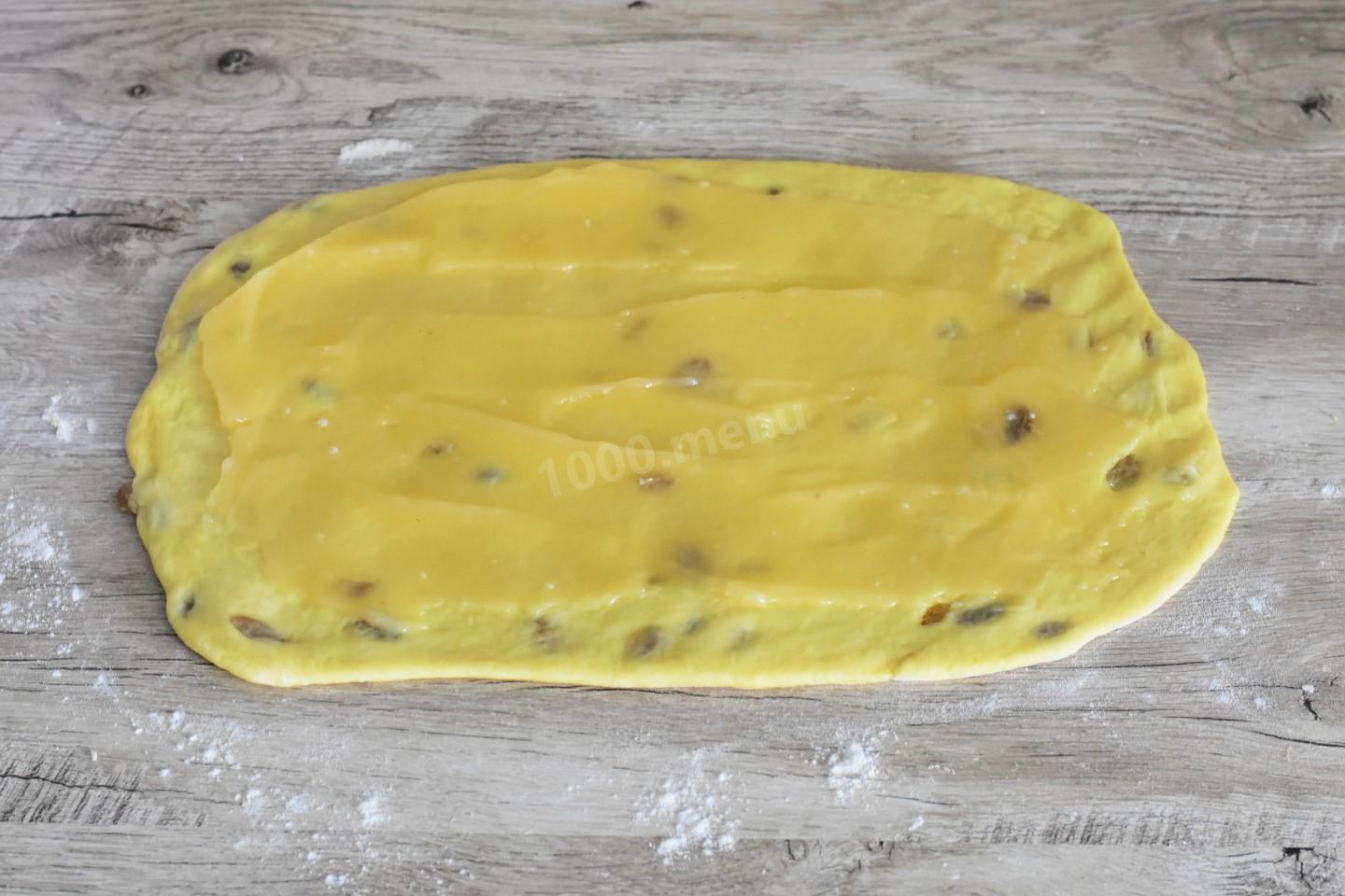 Шаг 13 приготовления Кулич лимонный