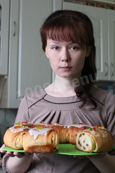 Шаг 16 приготовления Пасхальный пирог