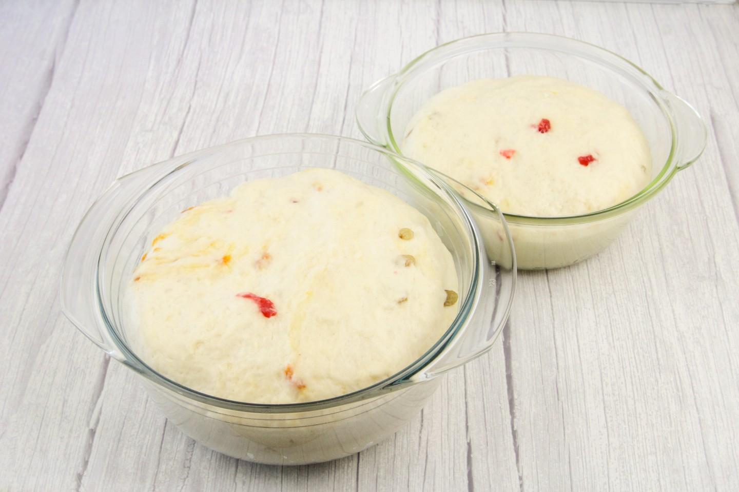 Шаг 12 приготовления Пасхальный кулич на кефире и сливочном масле