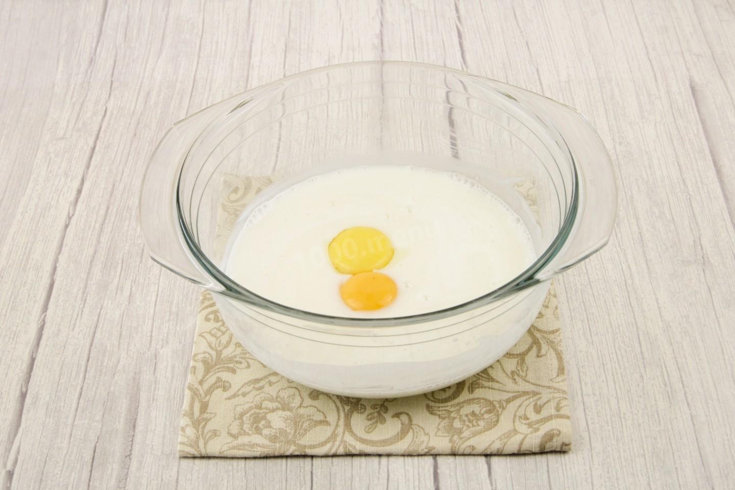 Шаг 6 приготовления Пасхальный кулич на кефире и сливочном масле