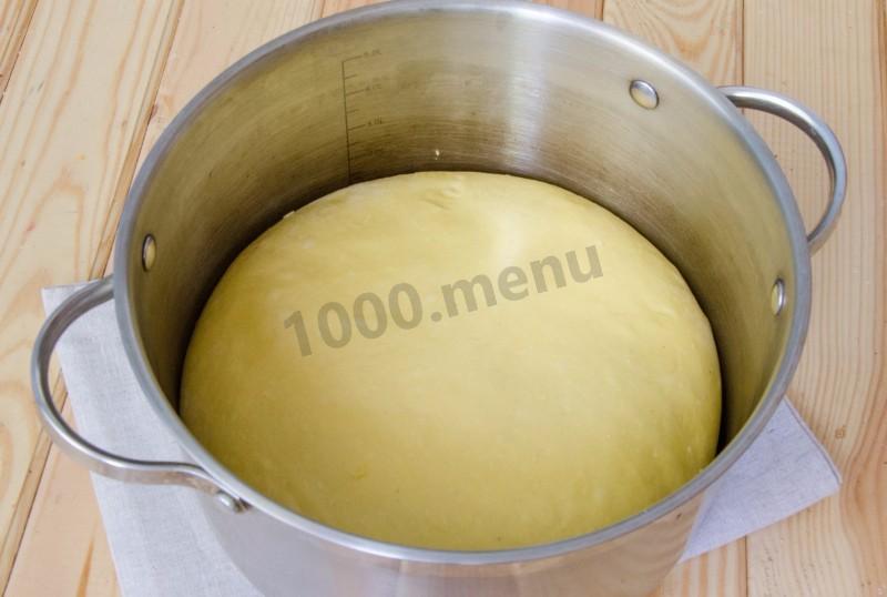 Шаг 21 приготовления Большой царский кулич