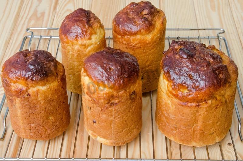 Шаг 33 приготовления Большой царский кулич