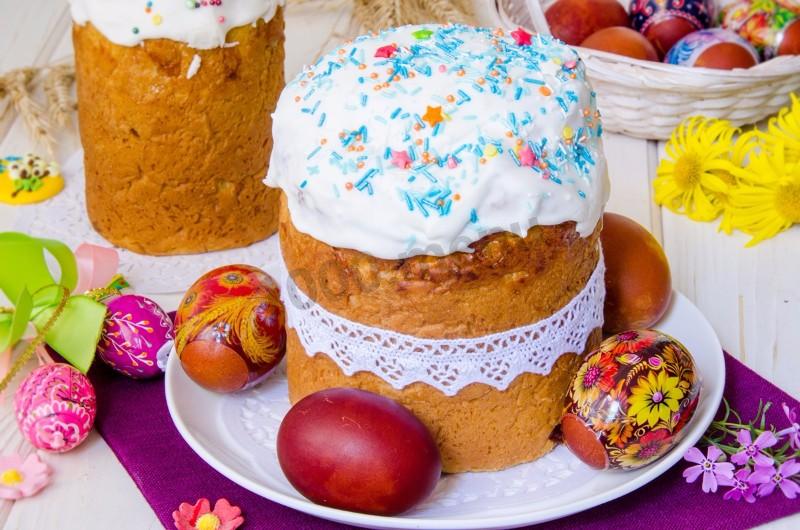 Шаг 39 приготовления Большой царский кулич