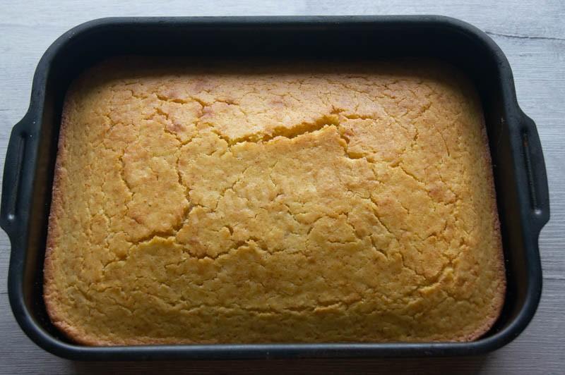 Шаг 16 приготовления Хлеб из кукурузной муки Cornbread