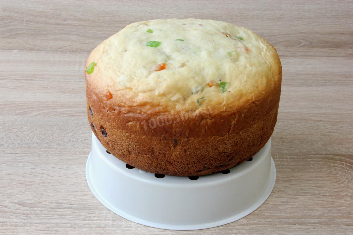 Шаг 17 приготовления Пасхальный кулич в мультиварке