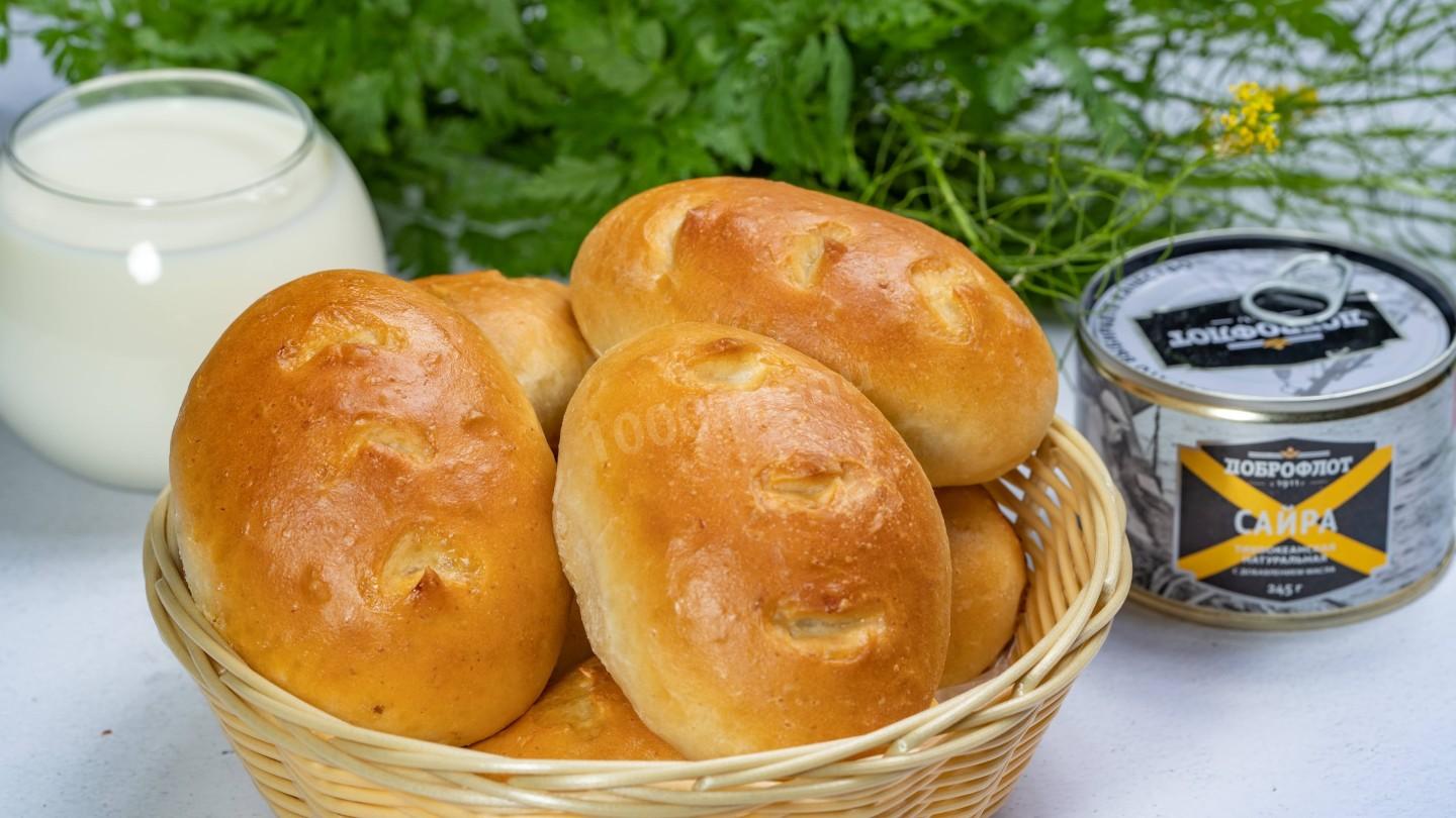 Шаг 20 приготовления Пирожки с рыбно-рисовой начинкой в духовке