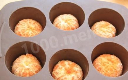 Шаг 5 приготовления Кексики с Мандаринами