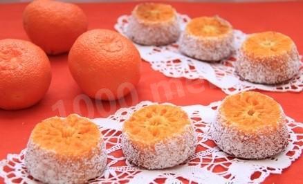 Шаг 7 приготовления Кексики с Мандаринами