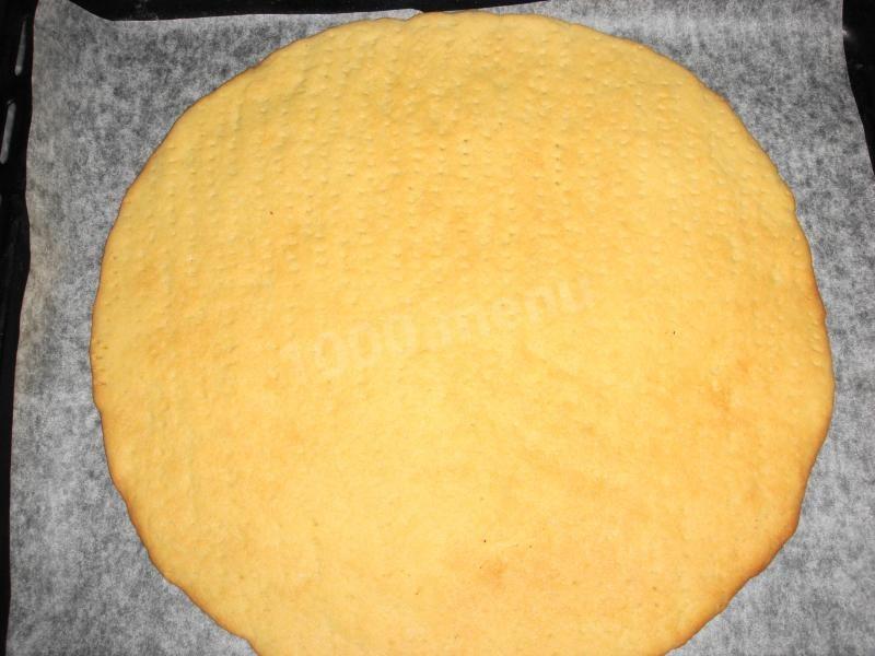 Шаг 3 приготовления Торт из зефира на песочном корже