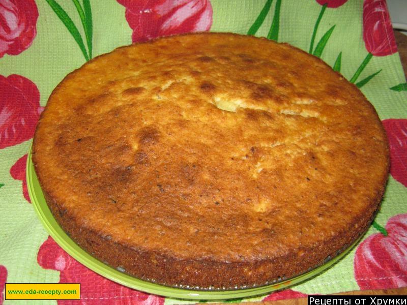 Шаг 7 приготовления Пирог из творожного теста