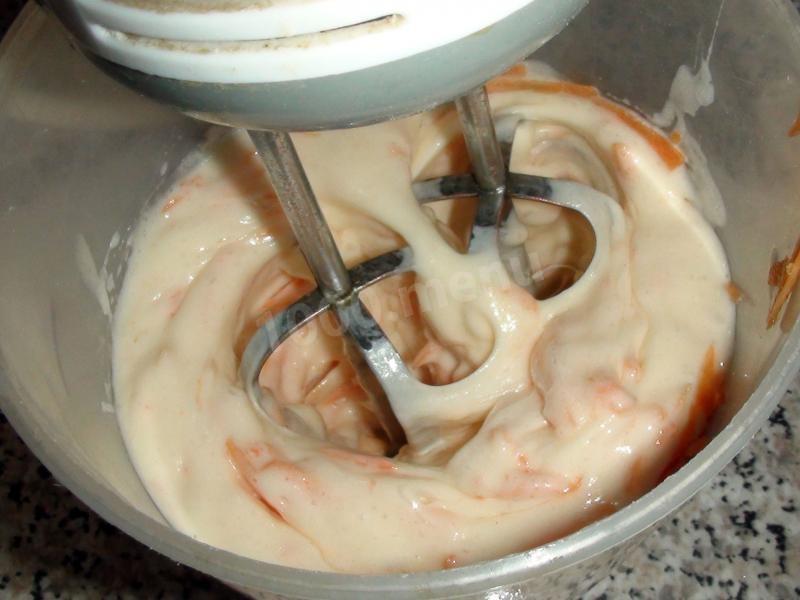 Шаг 8 приготовления Морковные маффины