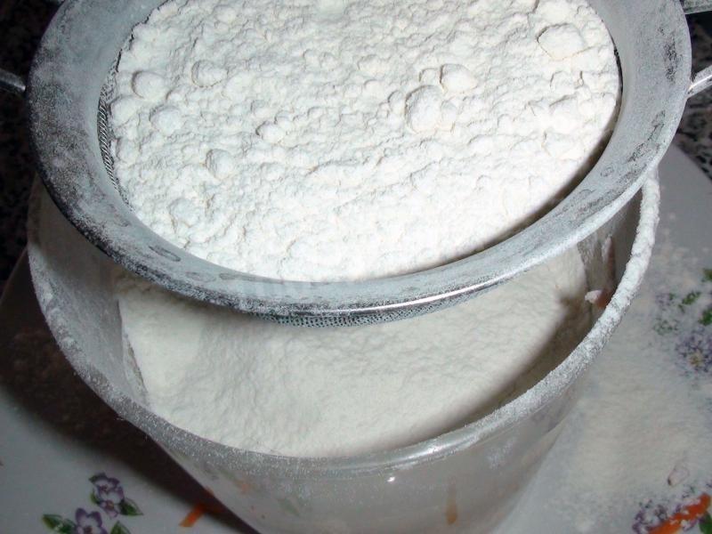Шаг 9 приготовления Морковные маффины